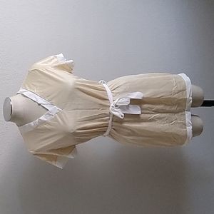 Vtg 70s night shirt.belted.szS
